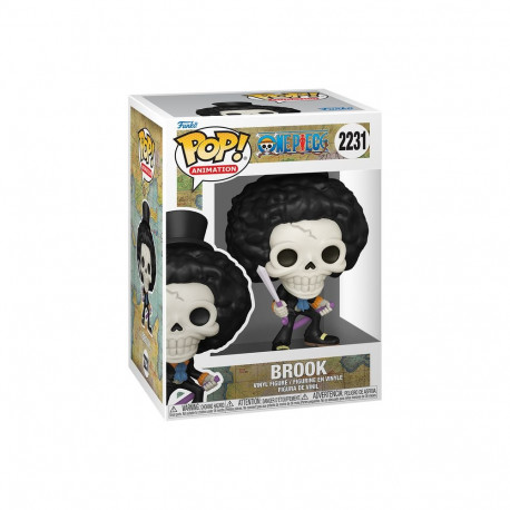 FUNKO POP! Vinyl figuur: One Piece - Brook with Soul Solid