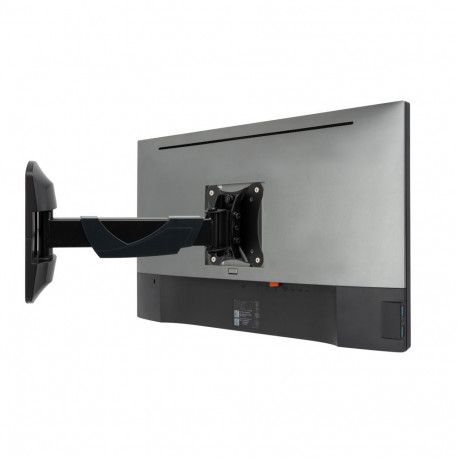Display Mount - Lindy Fixed Single Display Wall Mount 10–26 Inch VESA 75x75mm 100x100mm Black