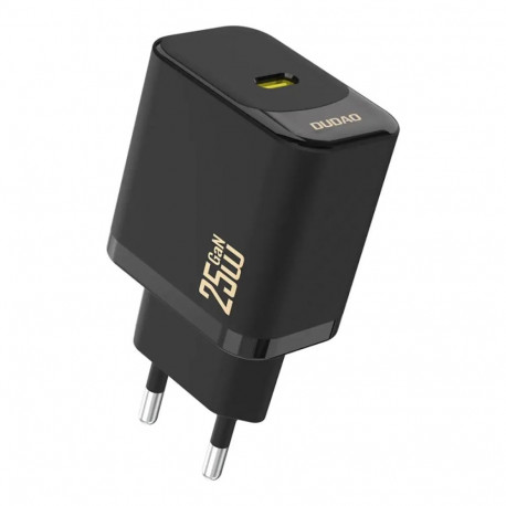 Dudao A27 travel charger | 25W | GaN | USB-C | black