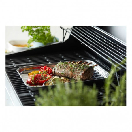Barbecook | Reusable stainless steel grill pan, 34.5 x 24 x 3 cm | BC-ACC-7079