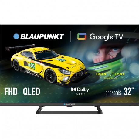 Blaupunkt QLED-teler 32QBG6000S 32 Google TV, must