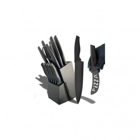 Heesem O821 Set of knives with a stand (15 pieces)