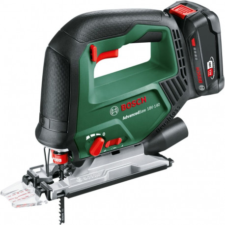 Akuvibusaag AdvancedSaw 18V-140 ilma akuta ja laadijata POWER FOR ALL ALLIANCE, roheline