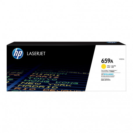 HP toonerkassett 659A originaalne LaserJet, kollane