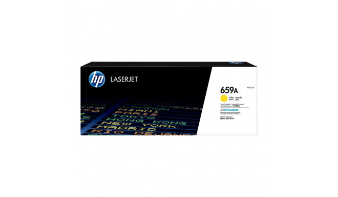 HP toonerkassett 659A originaalne LaserJet, kollane