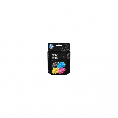 HP 302/304 Tri-color/Black Ink Cartridge 2-Pack