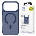 3mk Smoke MagCase for iPhone 17 Pro Max - Blue-Translucent