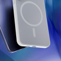 3mk Smoke MagCase for iPhone Air - White-Translucent