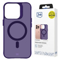 3mk Smoke MagCase for iPhone 16 Pro Max - Purple-Translucent