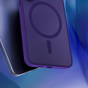 3mk Smoke MagCase for iPhone 16 Pro Max - Purple-Translucent