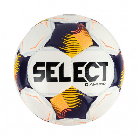 Piłka nożna Select Diamond v26 Fifa Basic biało-pomarańczowa 19347 5