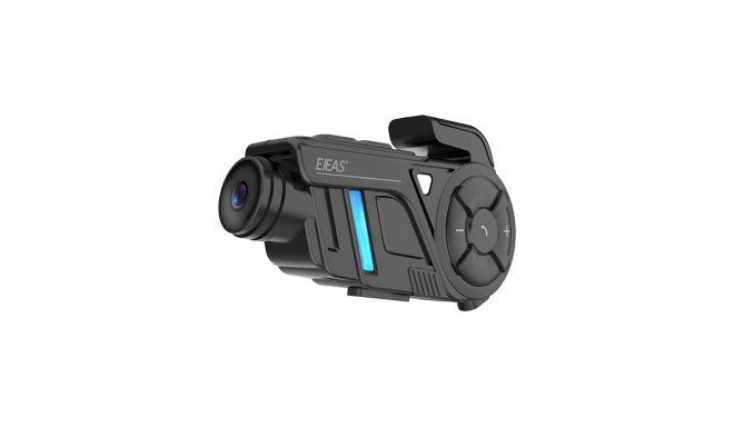 Motorcycle intercom with EJEAS K1Pro+ recorder