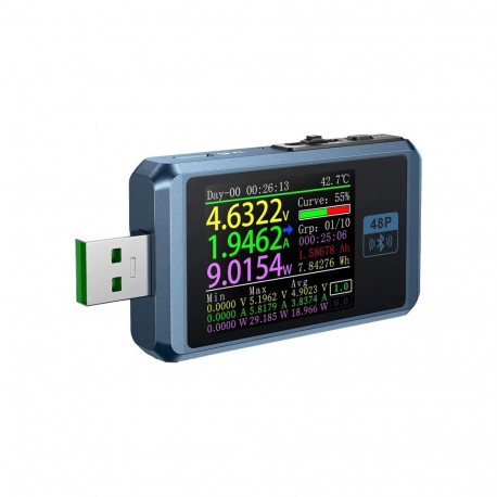 FNIRSI FNB48P BT USB port tester with Bluetooth