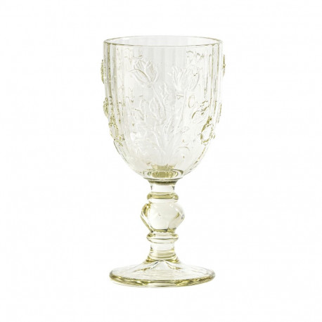 Wine goblet GIO MAISON H16.6cm, light yellow