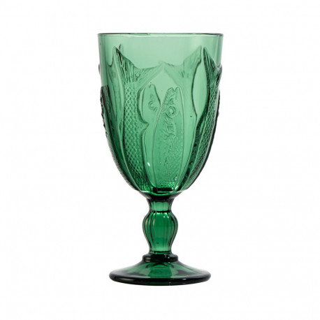 Wine goblet GIO MARE H16.3cm, green