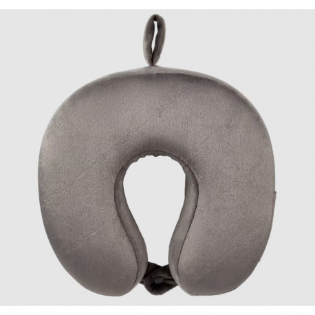 Kaelapadi Wenger Travel Pillow with Memory Foam - hall, kinnitusaas ja hoiutasku tarvikutele