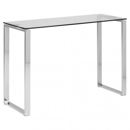 Konsoollaud KATRINE 110x40x76 cm, selge klaas