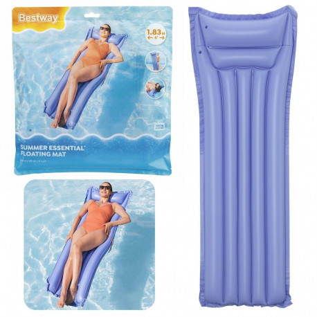 Bestway täispuhutav ujumismadrats 44007 183x69cm, sinine