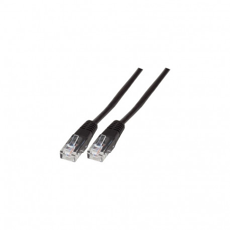 "EFB Modularkabel RJ45 (8/4) - RJ45 (8/4), vergossen, schwarz, 2 m"