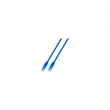 "EFB RJ45 Patchkabel Cat.6 U/UTP PVC CCA blau 0,5m"