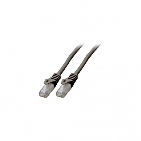 "EFB RJ45 Patchkabel Cat.6 U/UTP LSZH CCA schwarz 1,5m"