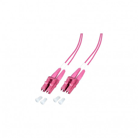 "EFB Duplex Patchkabel LC-LC OM4 0,5m LSZH 1,2mm erikaviolett"