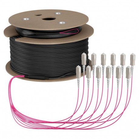 "EFB Trunkkabel U-DQ(ZN)BH OM4 12G (1x12) SC-SC 120m Dca LSZH"