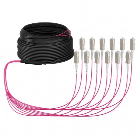 "EFB Trunkkabel U-DQ(ZN)BH OM4 12G (1x12) SC-SC 10m Dca LSZH"