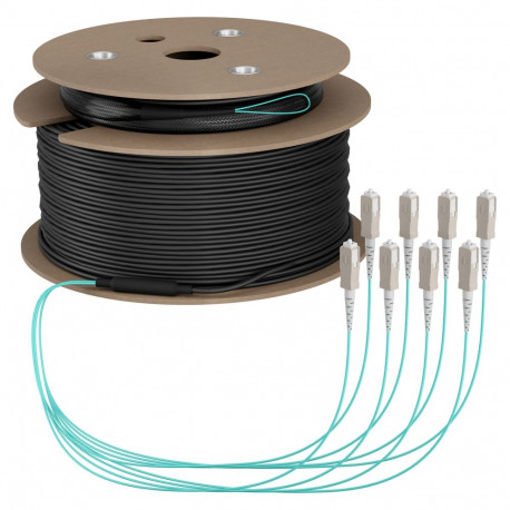 "EFB Trunkkabel U-DQ(ZN)BH OM3 8G (1x8) SC-SC 60m Dca LSZH"
