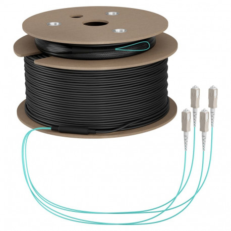 "EFB Trunkkabel U-DQ(ZN)BH OM3 4G (1x4) SC-SC 130m Dca LSZH"