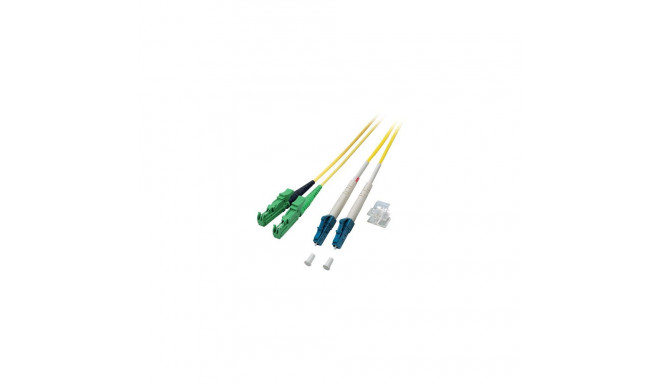 "EFB R&M Duplex Patchkabel E2000/APC-LC OS2 10m 3mm gelb G657A1 Grade C"