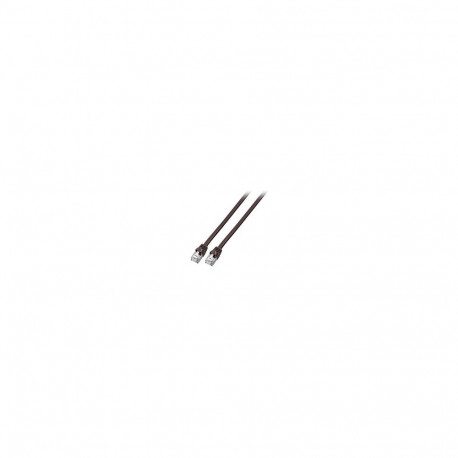 "EFB RJ45 Patchkabel S/FTP, Cat.6, PVC, kurze Tlle, UL, 1m, schwarz"