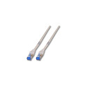 "EFB RJ45 Patchkabel Cat.6A S/FTP PVC UL grau 3m"