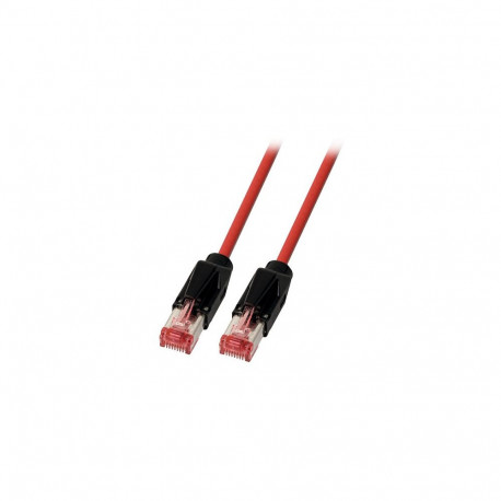 "EFB RJ45 Patchkabel Cat.6A S/FTP PUR Draka UC900 TM21 rot 3m"
