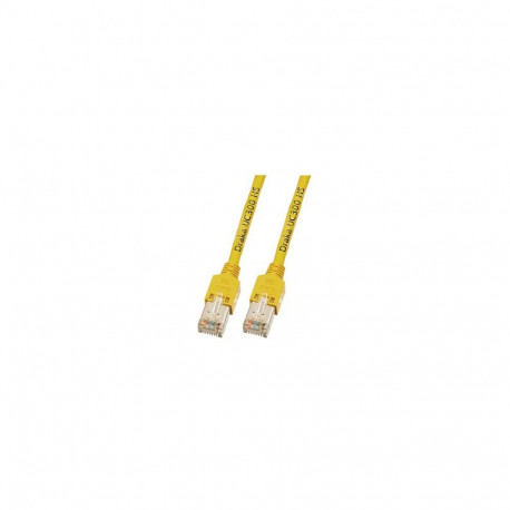 "EFB RJ45 Patchkabel Cat.5e SF/UTP LSZH Draka UC300 TM11 gelb 0,5m"