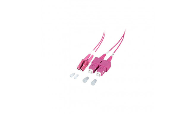 "EFB Duplex Patchkabel LC-SC OM4 1m LSZH 1,2mm erikaviolett"