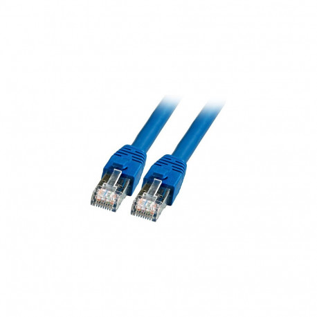 "EFB RJ45 Patchkabel Cat.8.1 S/FTP LSZH BC blau 1m"