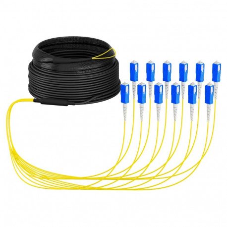 "EFB Trunkkabel U-DQ(ZN)BH OS2 12E (1x12) SC-SC 10m Dca LSZH G657A1"