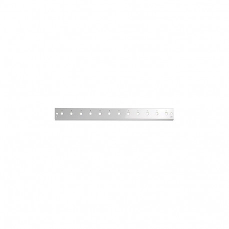 "EFB Frontblende 12 x ST/FC (D-hole), grau"
