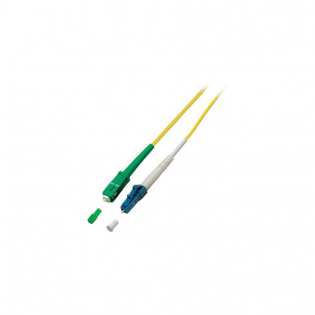 "EFB Simplex Patchkabel LC-SC/APC OS2 G657A2 2m LSZH 2mm gelb"