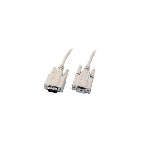 "EFB Datenkabel seriell 1:1, 2x DSub 9, St.-Bu., 3,0m, beige"