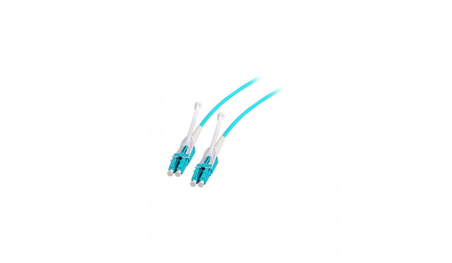 "EFB Duplex Patchkabel Push/Pull LC-LC OM3 7,5m LSZH 3mm aqua"