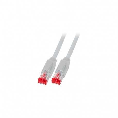 "EFB RJ45 Patchkabel Cat.6A S/FTP LSZH Draka UC900 TM21 grau 1,5m"
