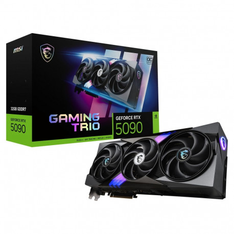 MSI graafikakaart RTX 5090 Gaming Trio OC 32GB GDDR7 3 ventilaatoriga