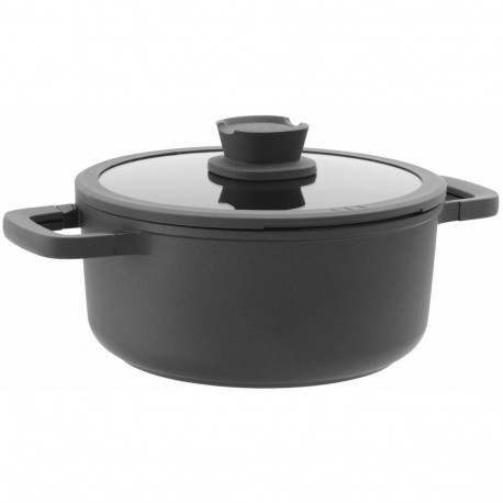 STOCKPOT STONE+ WITH LID 24X11CM 4.4L