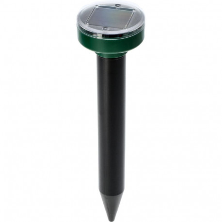 Solar Mole Repeller BIOOGROD 730700, effective and safe garden protection, 400-1000 Hz, 650 m²