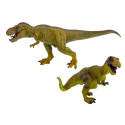 Dinosaurusefiguurid tyrannosaurus, 2-osaline komplekt koos väikese lisaga
