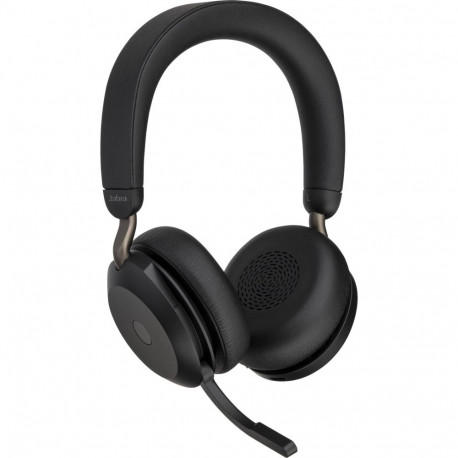Jabra Evolve2 75 MS BT must üle kõrva USB-A peakomplekt