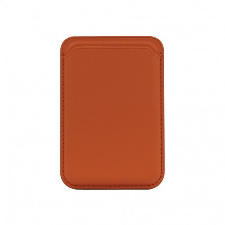 Evelatus Universal PU Leather Wallet with MagSafe Orange