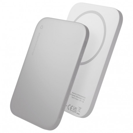 dbramante1928 akupank rechargePowerBank3KWL üliõhuke Qi 1.3W, valge